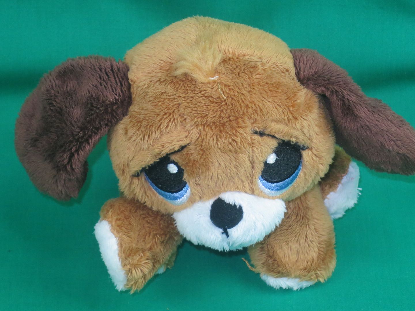 sad puppy stuffed animal